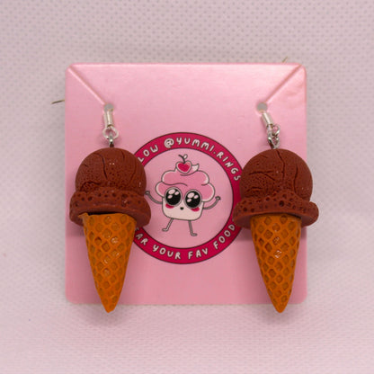 ice cream earrings