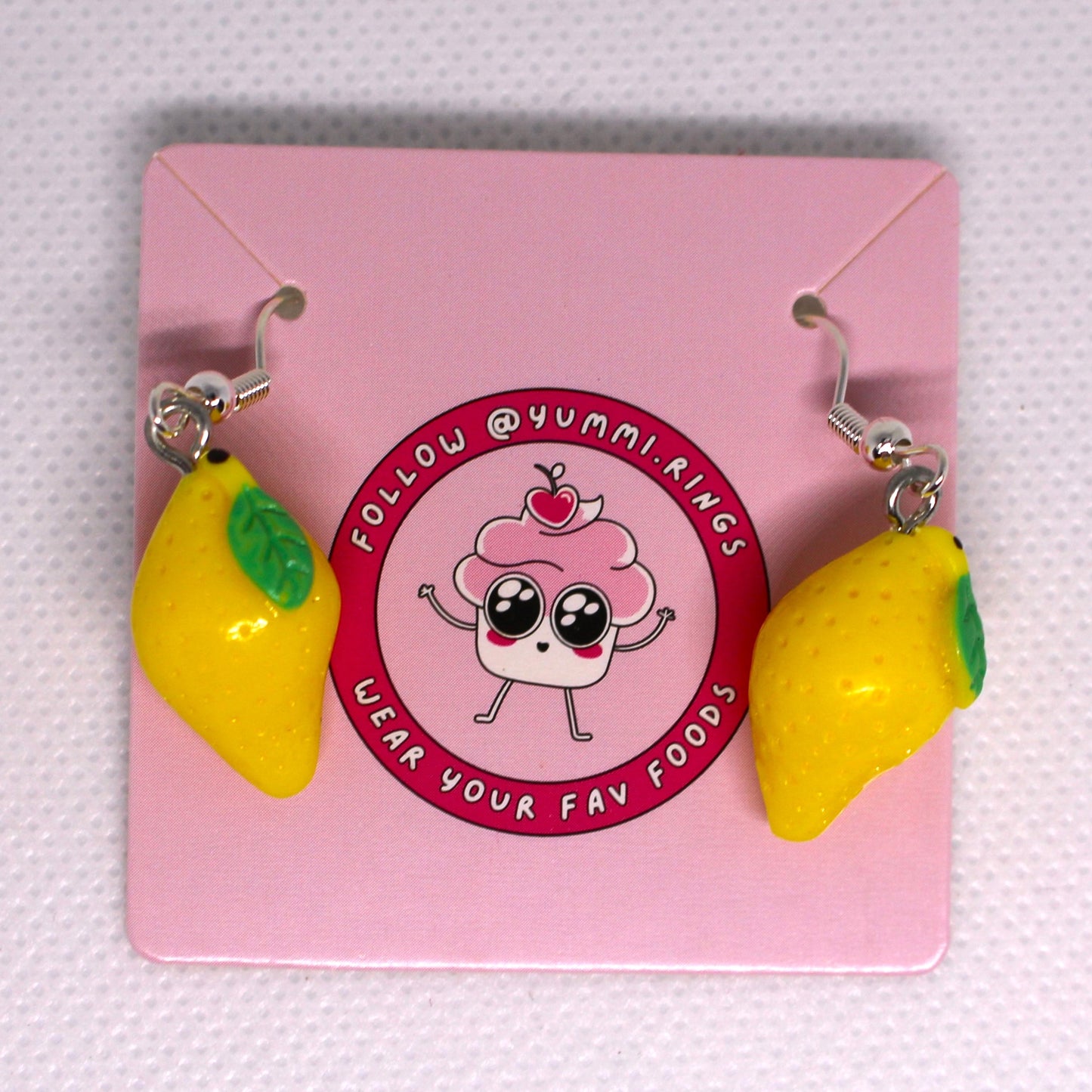 lemon earrings