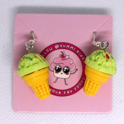 ice cream earrings