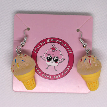 ice cream earrings